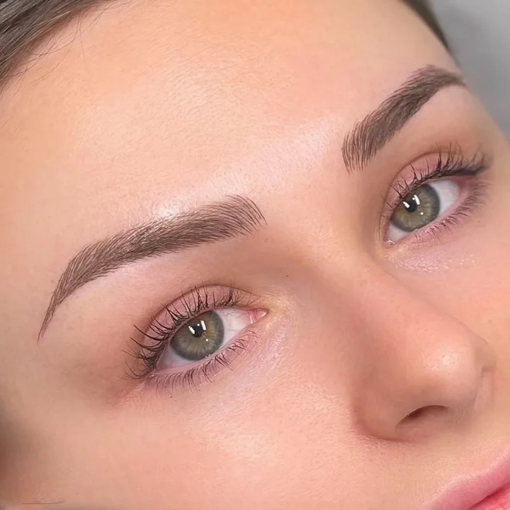 Microblading eyebrows permanent makeup West Vancouver