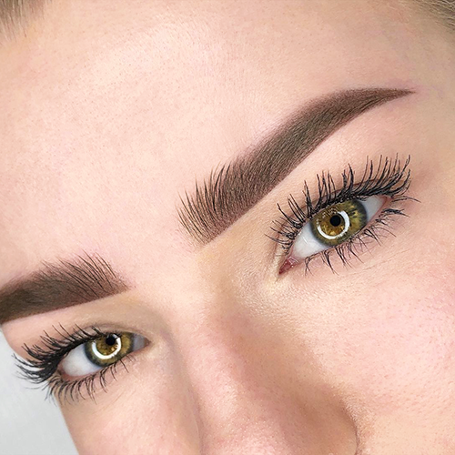 Combination combo brows permanent makeup West Vancouver