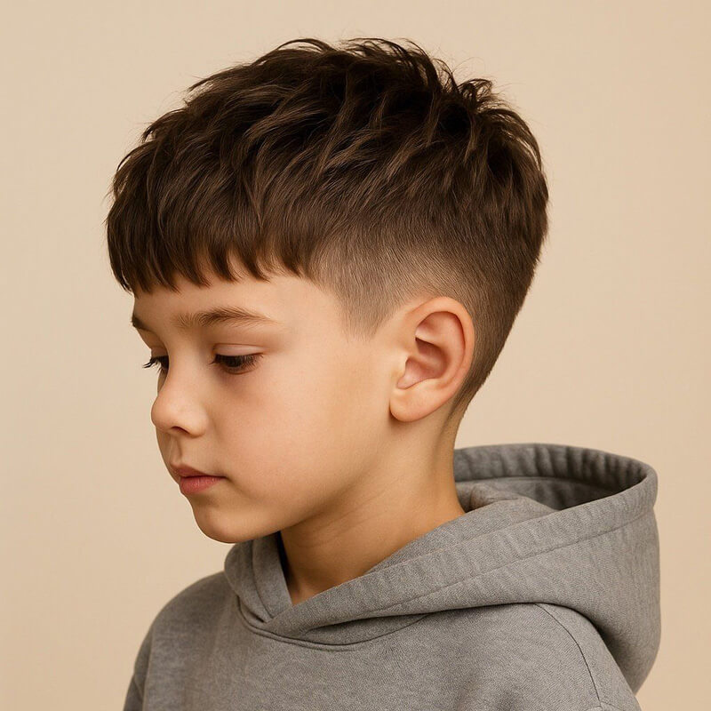 Children's junior haircut West Vancouver salon