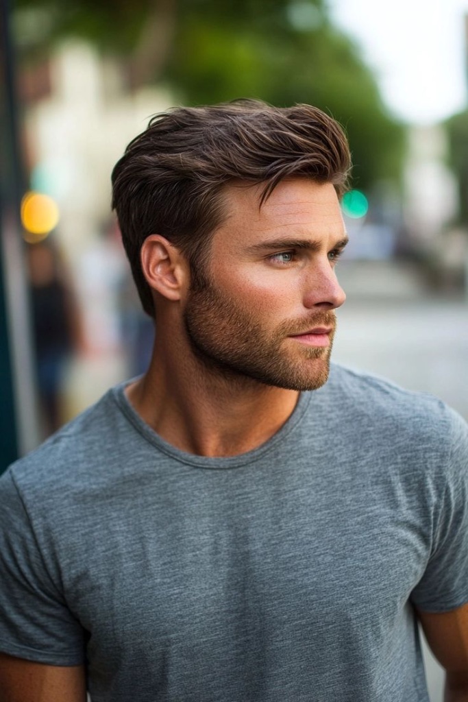 Classic men's haircut barber West Vancouver