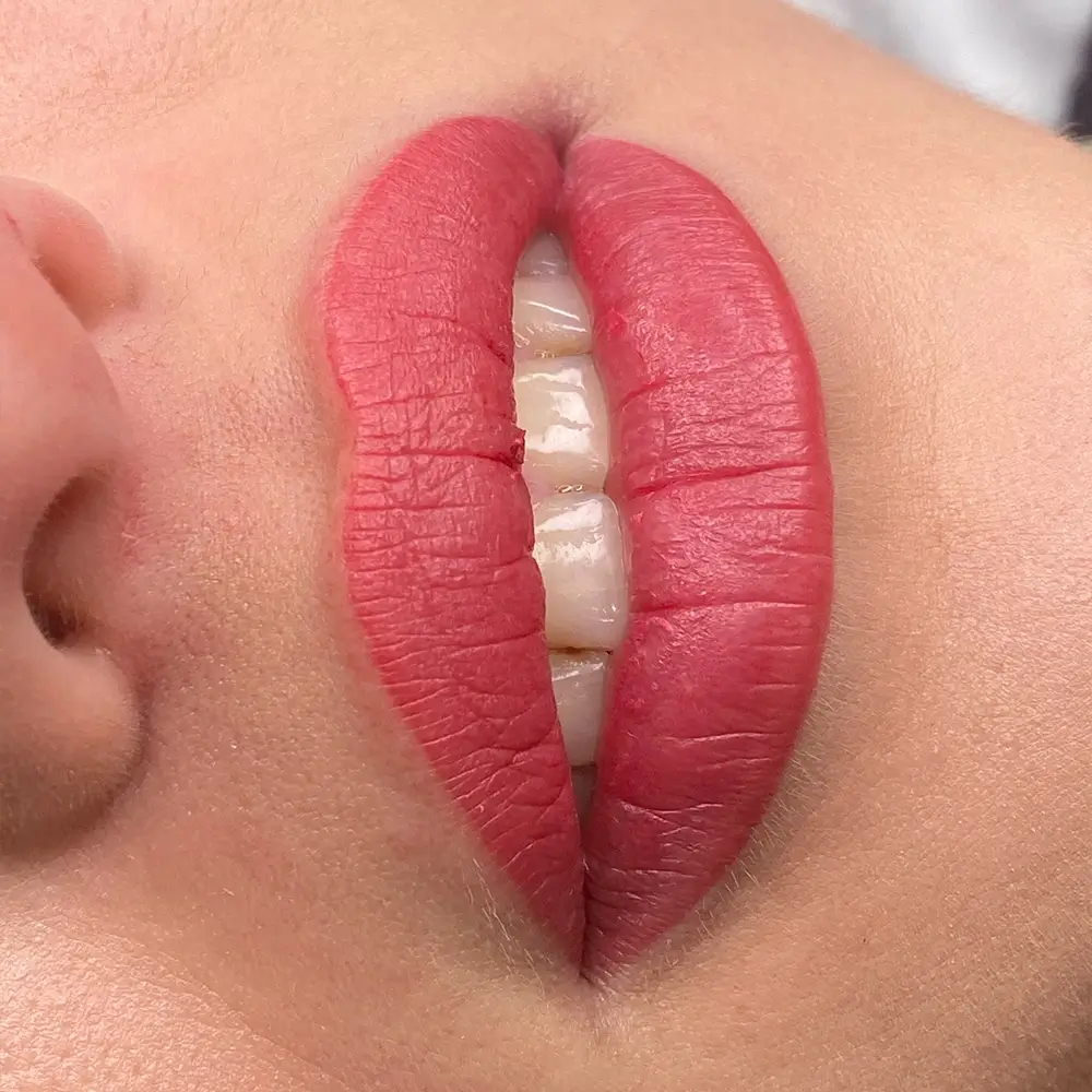 Permanent makeup touch-up session West Vancouver