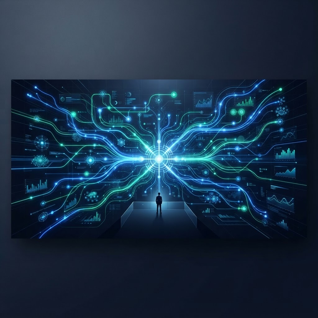 Enterprise AI operations with human-in-the-loop oversight