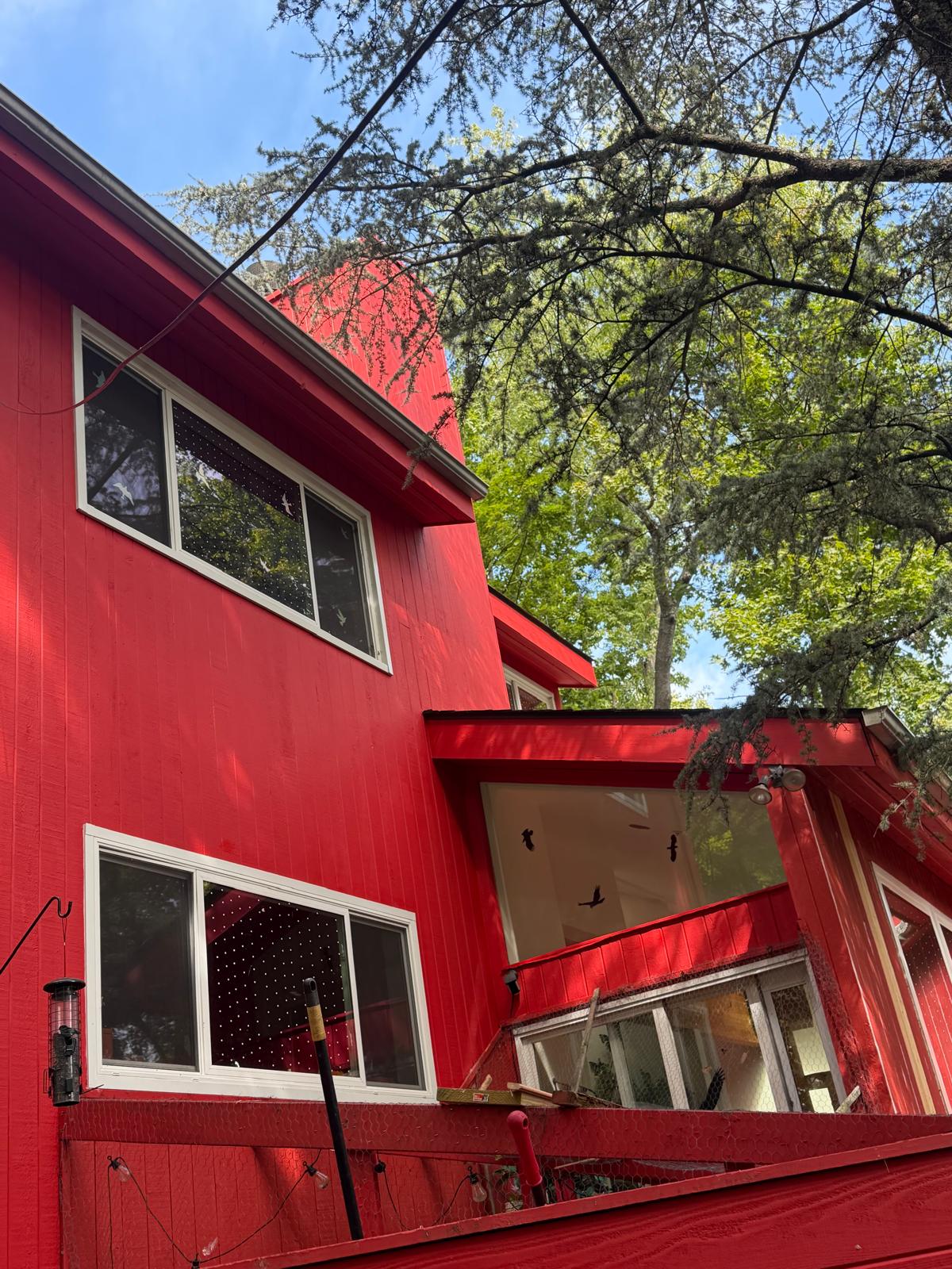 Whole house exterior painting — finished siding across the facade project in Hartsdale
