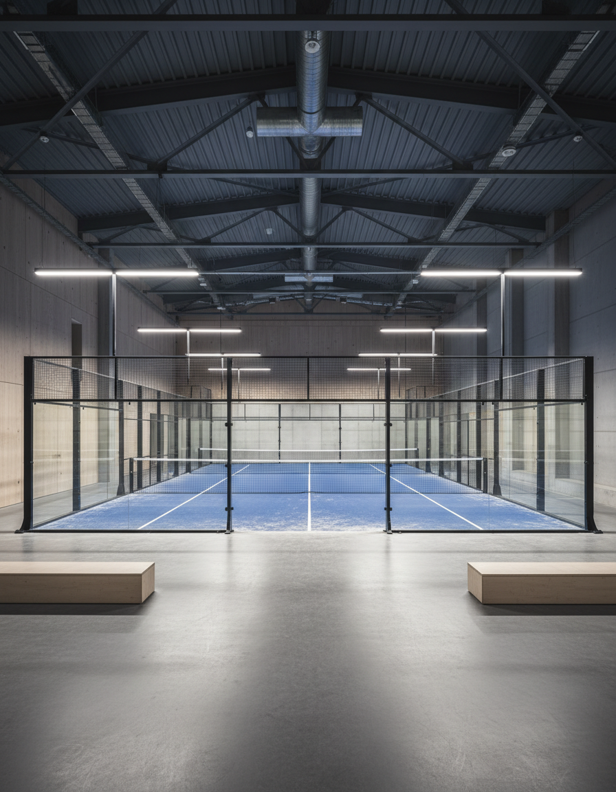 Indoor Padelanlage Neuss