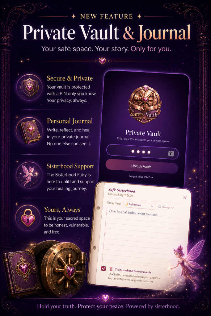 Private Vault & Journal Feature