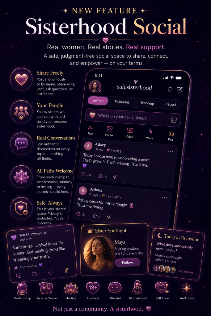 Sisterhood Social Feature
