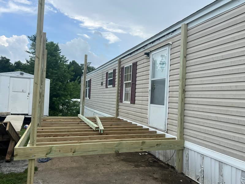 Covered Porch Completed