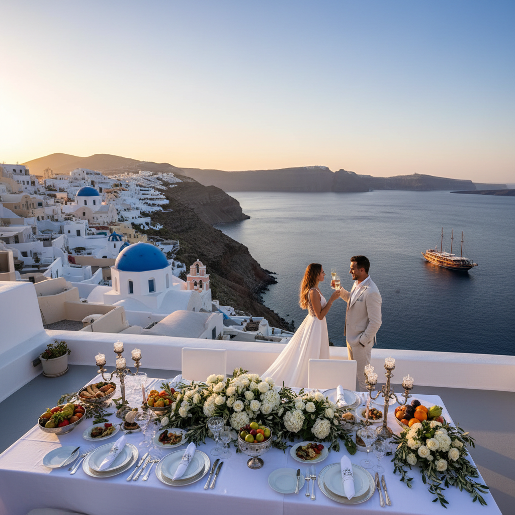 Santorini for Milestone Celebrations: A Luxury Greek Island Guide