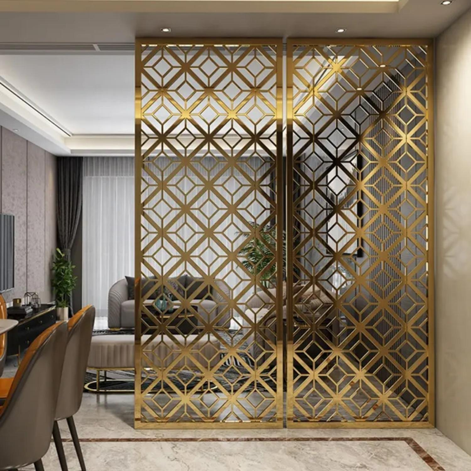 Laser Cut Decorative Metal Screens & Partitions