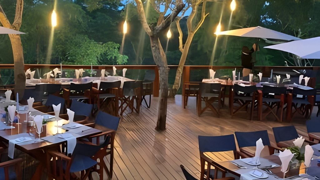 Dining at Imba Matombo