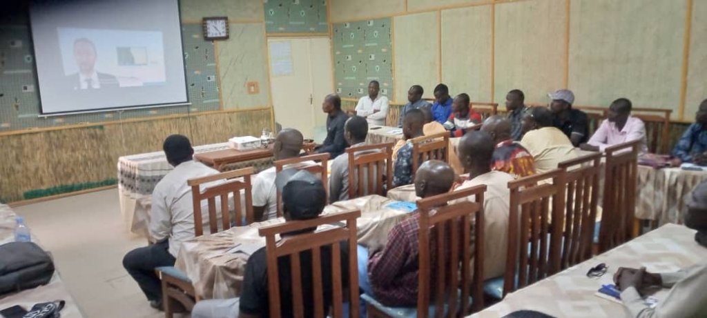 Session de formation — présentation en salle