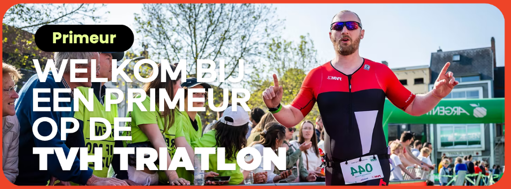 Welkom bij een primeur op de TVH Triatlon