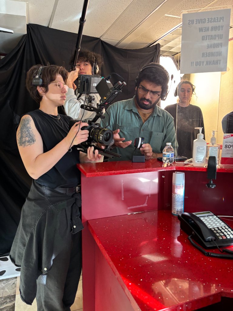 DP and AC reviewing the monitor
