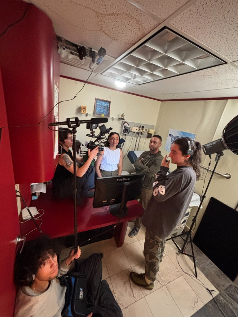 On set — clinic exam room
