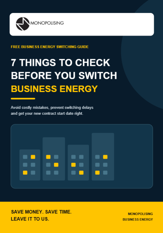 7 things to check before you switch business energy