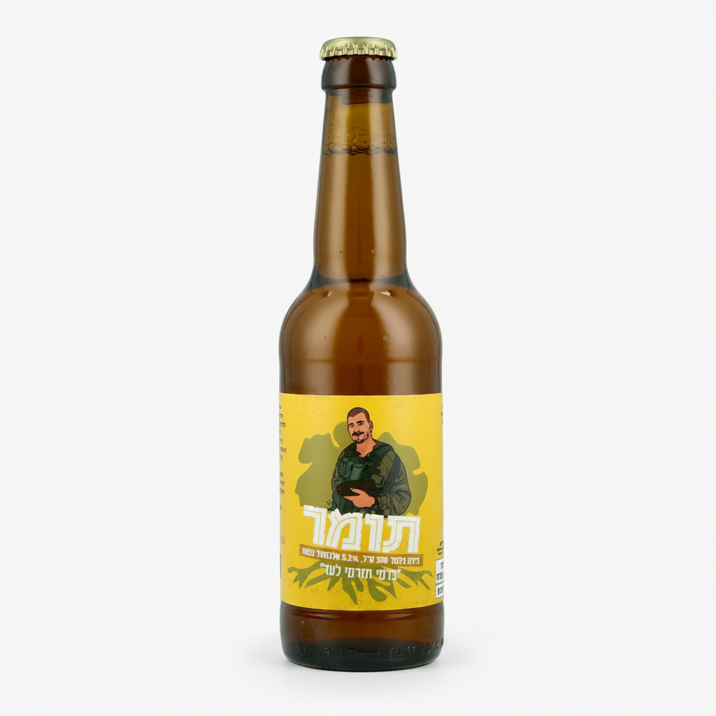 מוקאפ בירה