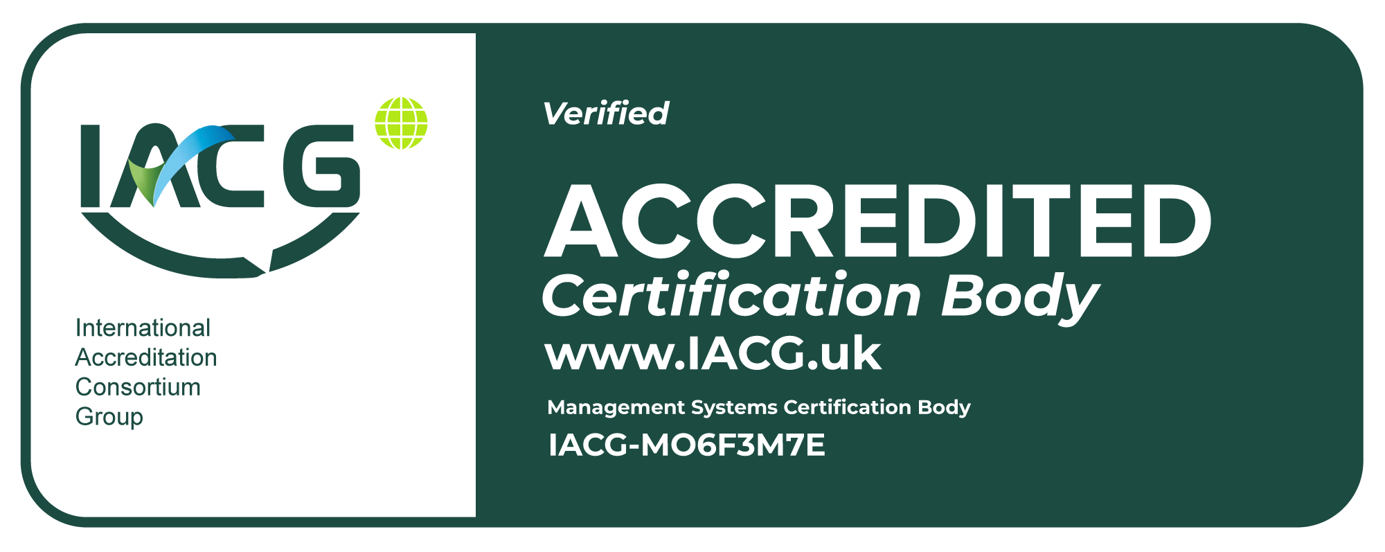 IACG Accredited Certification Body