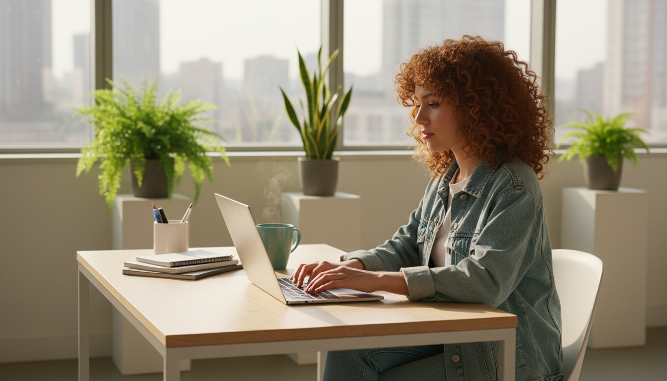 Person earning money from high-paying opportunities on a laptop