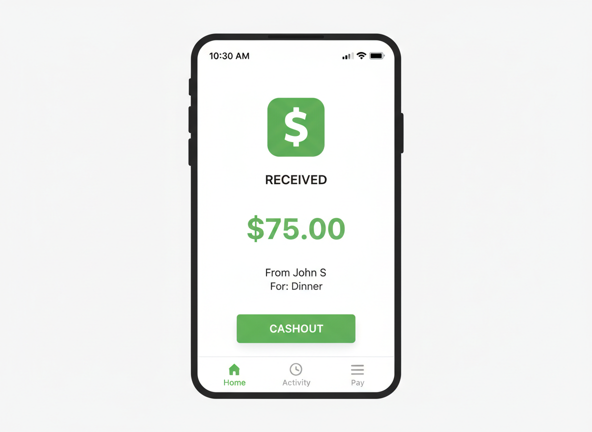 Cash App Payout — $75.00