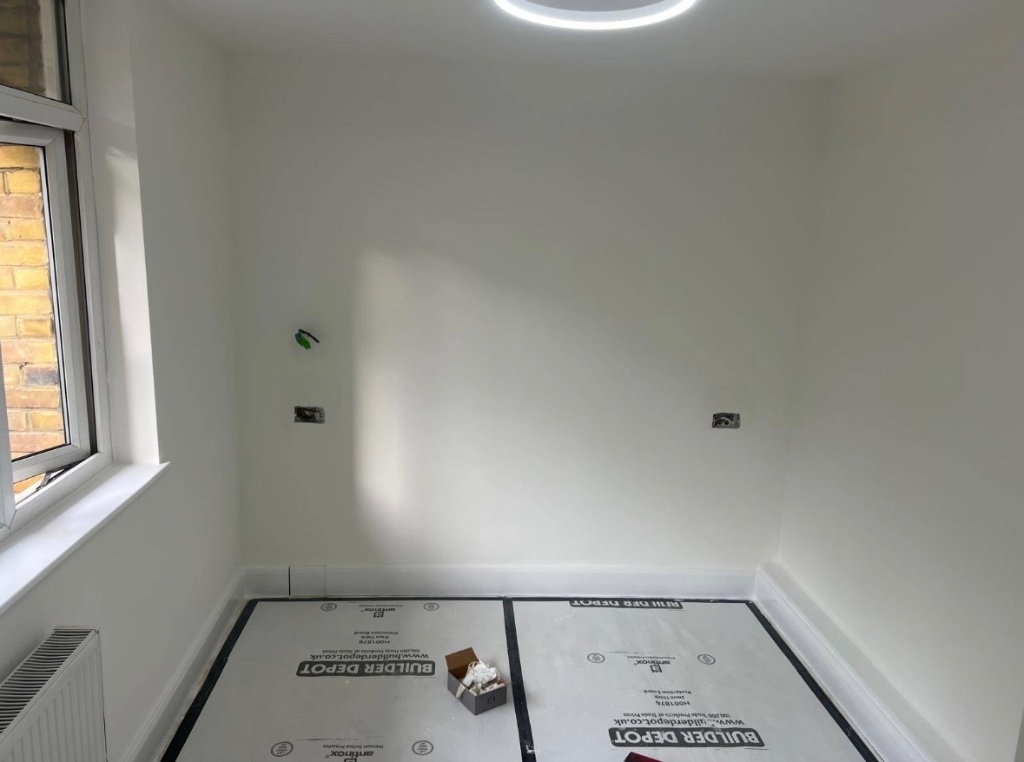 Interior plastering and painting