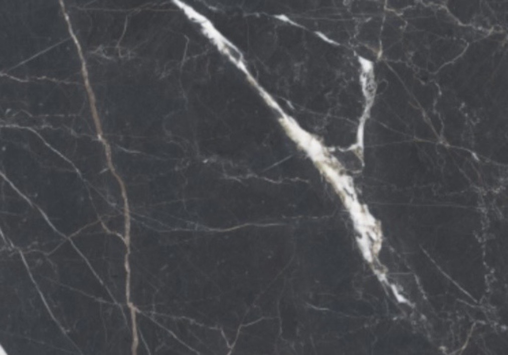 Black marble porcelain tile
