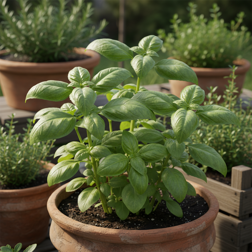 Stambialapis Genovese — geriausia veislė pesto.