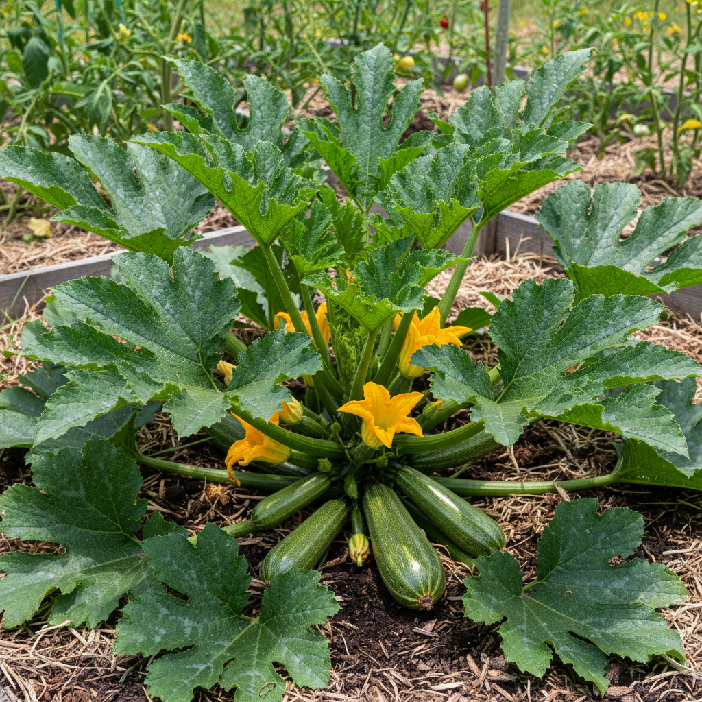 Cukinijos 'Black Beauty'