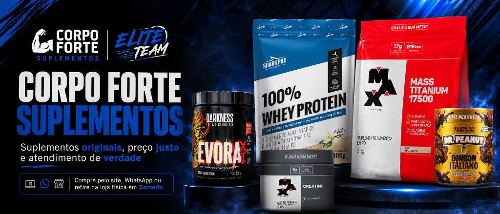 Corpo Forte Suplementos — Suplementos originais, preço justo e atendimento de verdade