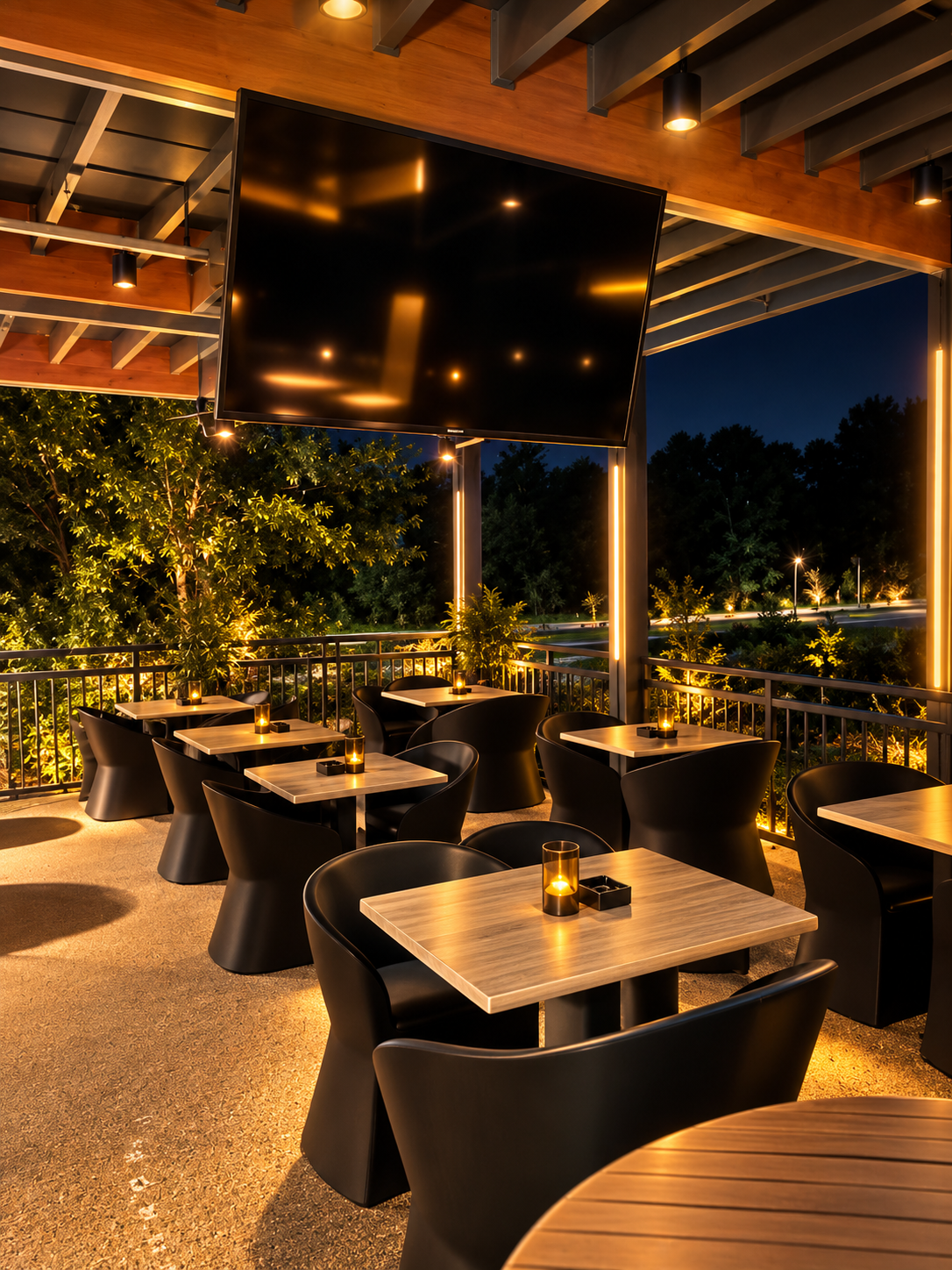 Good Company outdoor entertainment terrace