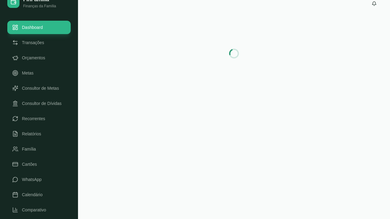 Finanças da Família template preview