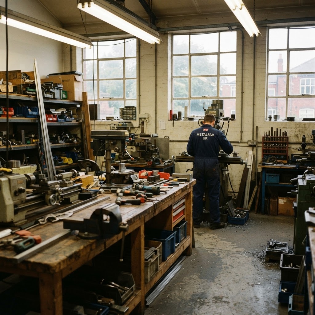 A small UK workshop floor