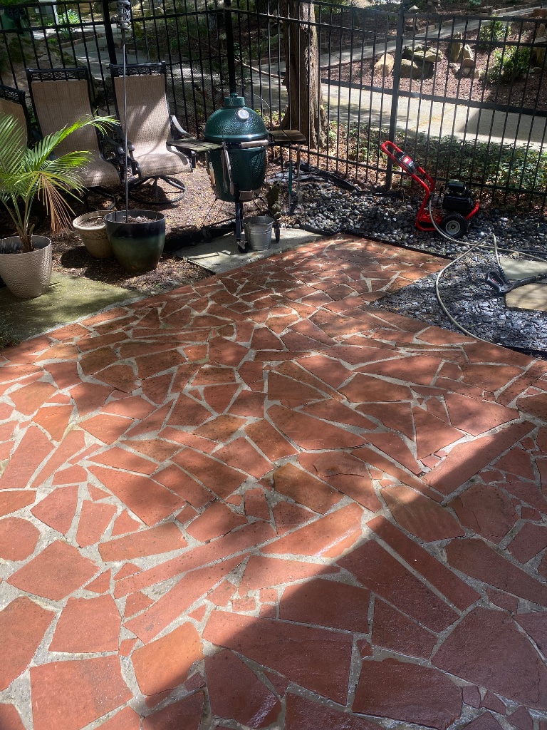 Patio Pressure Wash