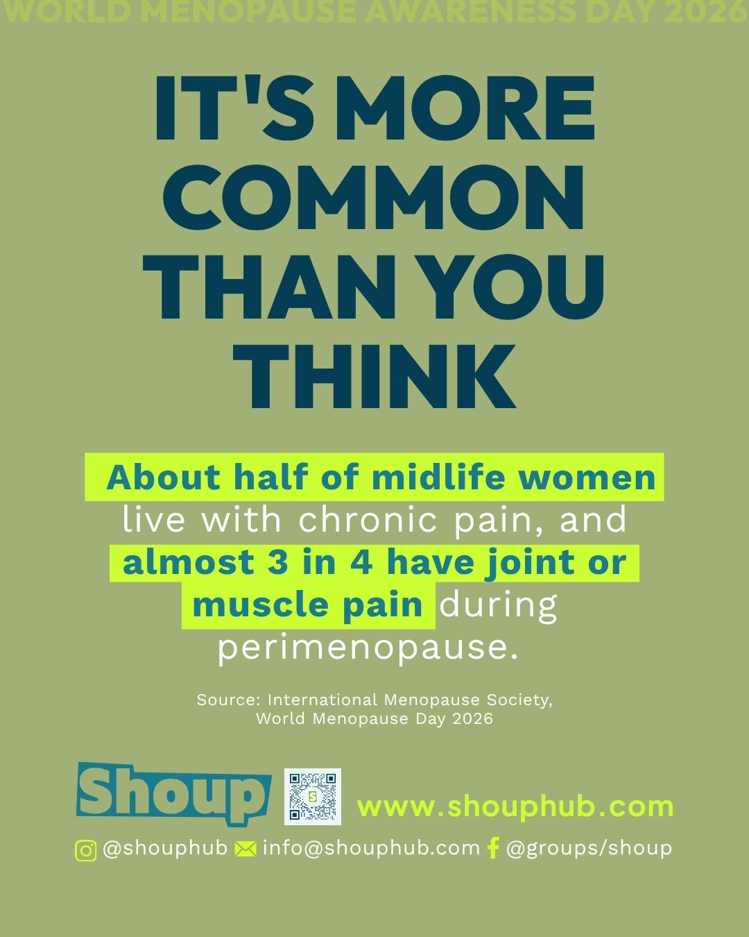 About half of midlife women live with chronic pain, and almost 3 in 4 have joint or muscle pain during perimenopause