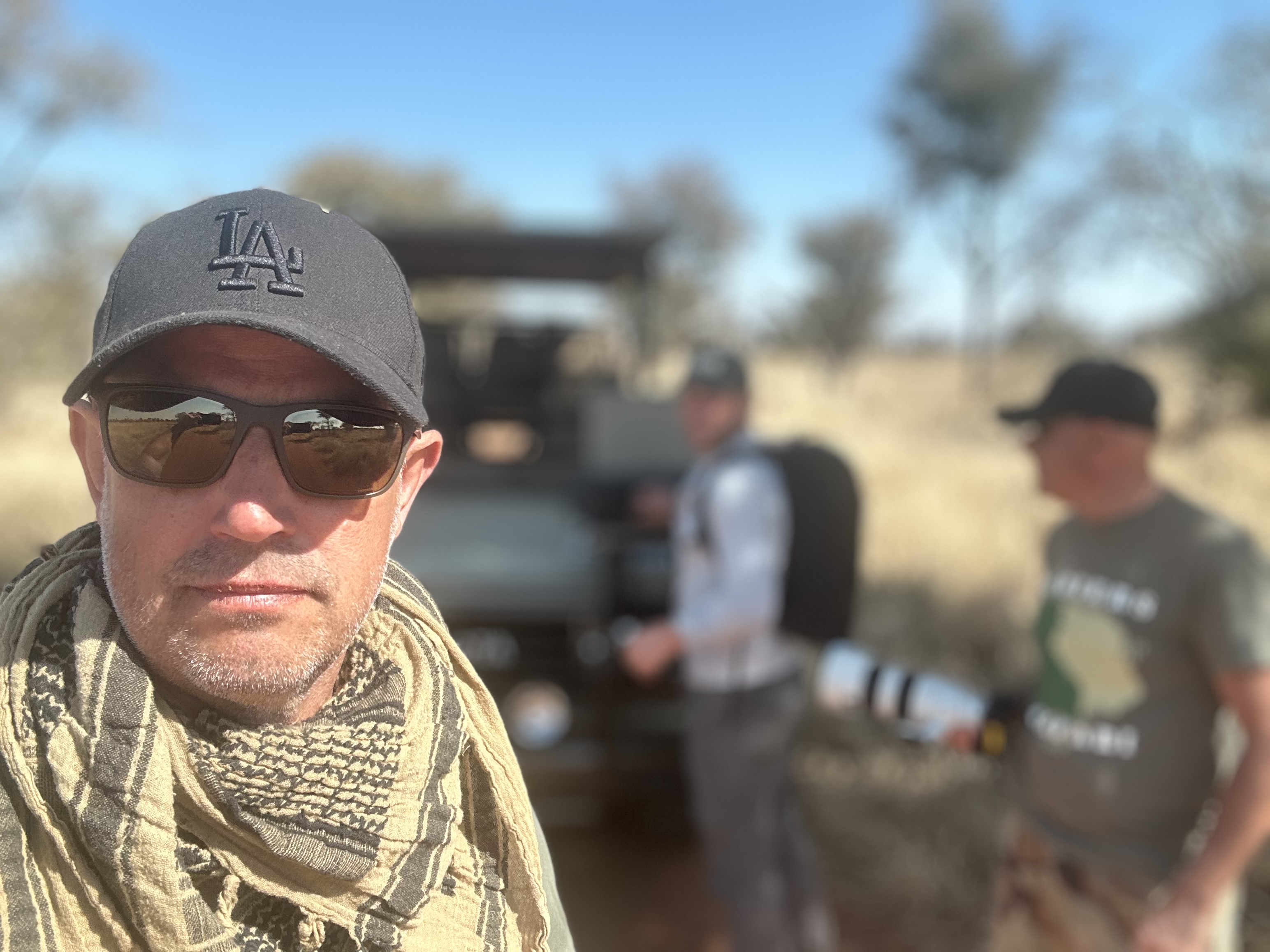 Gregory Schwabe, Co-founder and Executive Director, in the South African bushveld