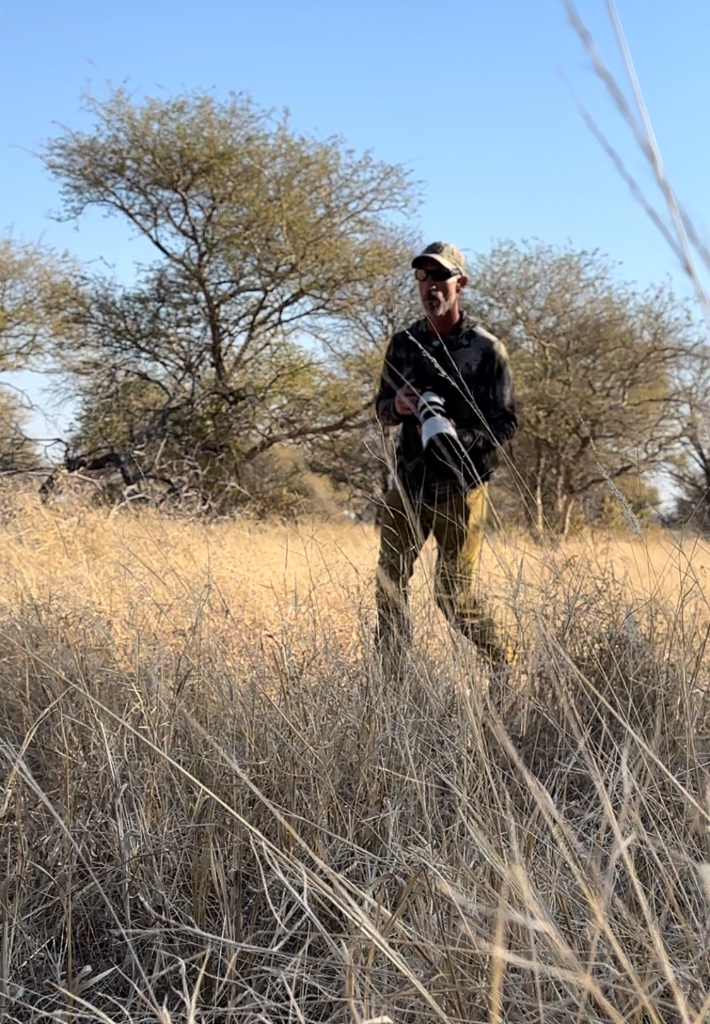 Veteran portrait in the bush