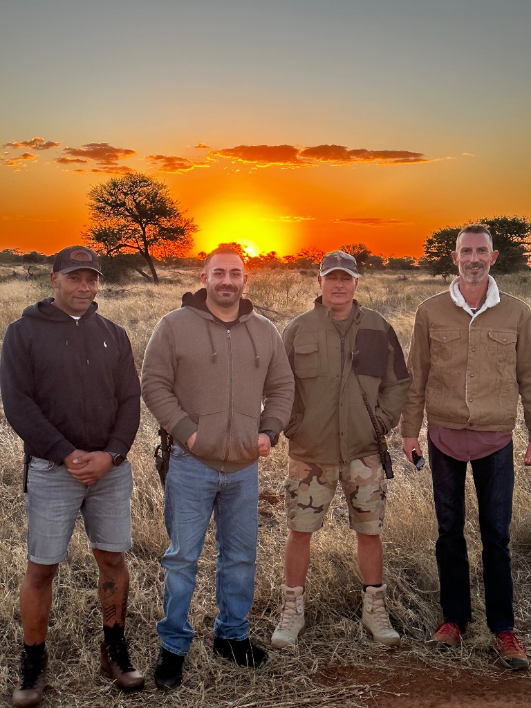 Orange sunset — African sky