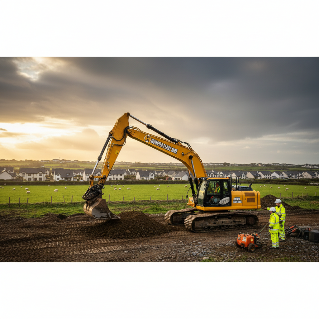 Long Reach Excavator Hire Munster: Pricing Guide for Cork & Munster (2026)