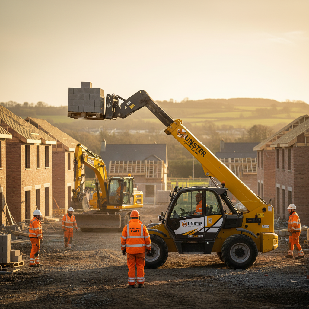 Telehandler & Teleporter Hire Cork: Complete Guide & Rates (2026)