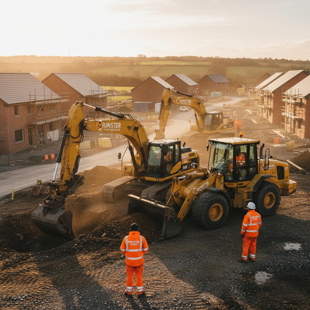 Plant Hire Munster & South Ireland: Regional Equipment Hire Solutions