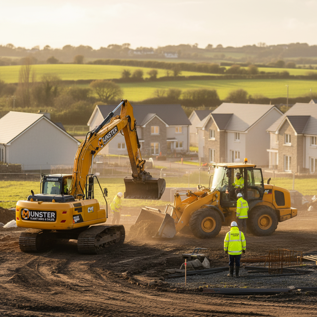 Long-Term Plant Hire Cork: Contract & Weekly Rates for Commercial Construction Projects