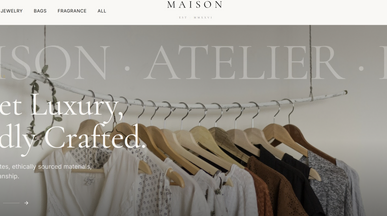 Maison Ecommerce Store App template preview