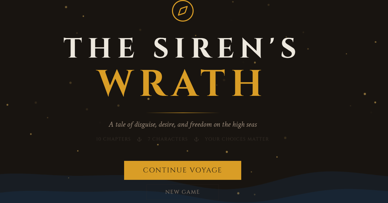The Siren's Wrath template preview