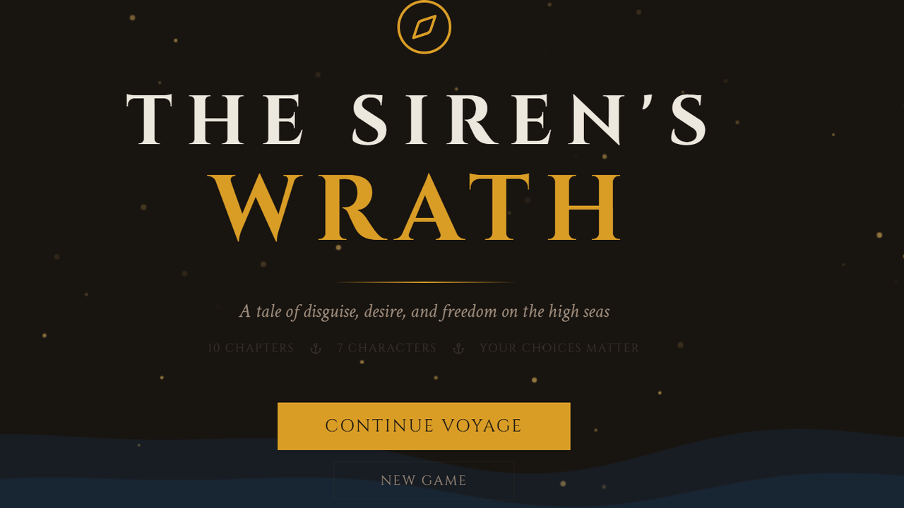 The Siren's Wrath template preview