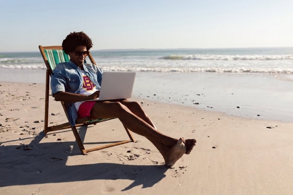 Study from anywhere — be on the beach