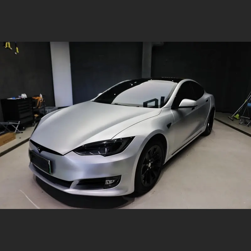 فيلم Matte Metallic Silver — بكرة