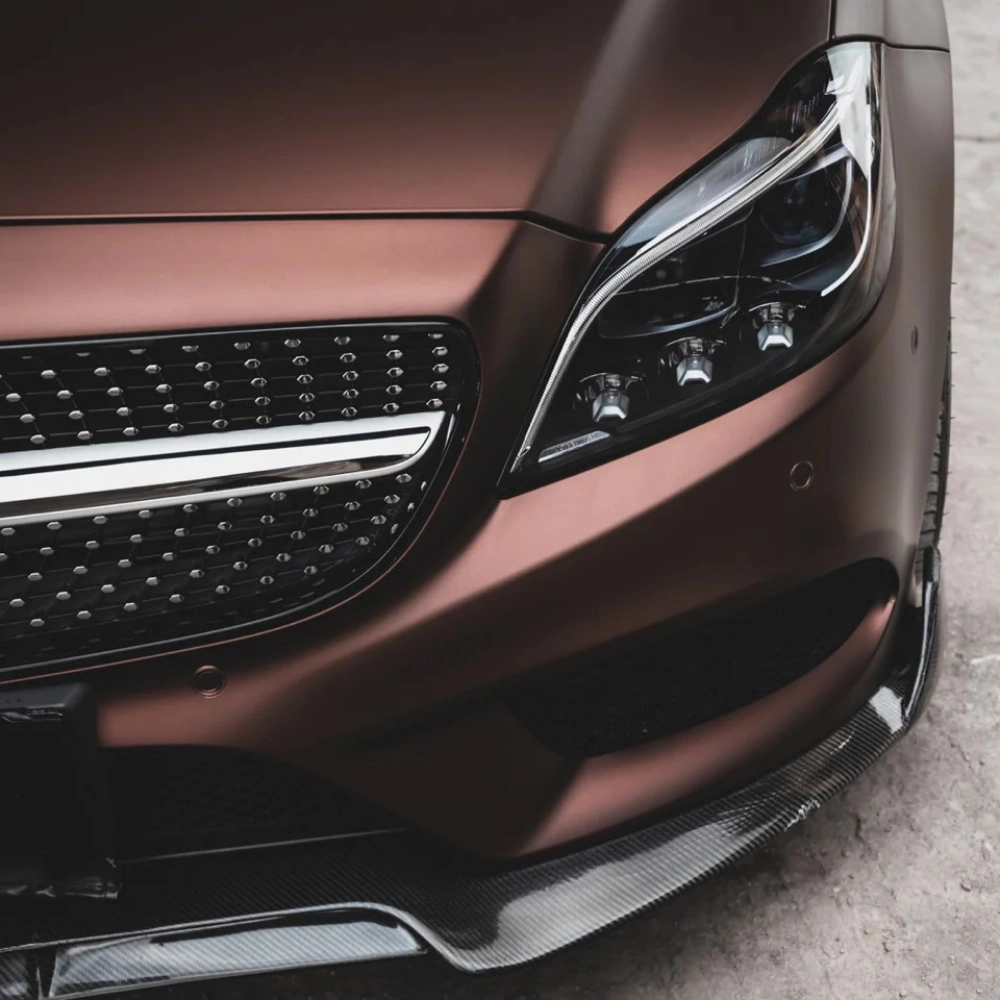 Matte Coffee Brown · Mercedes CLA