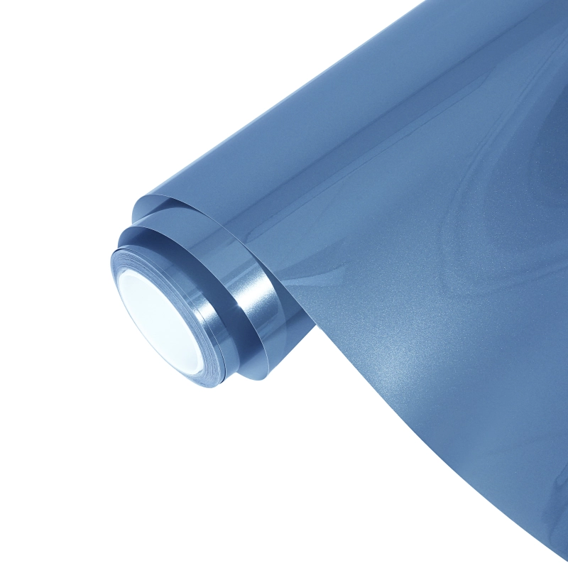 فيلم Glossy Metal Mist Blue — غلاف