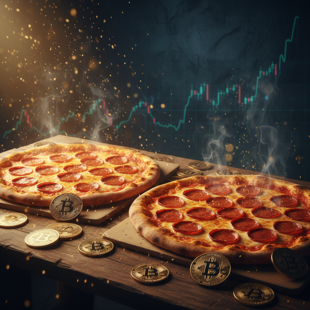 Bitcoin Pizza Day 16th anniversary — the 10,000 BTC pizza transaction that started it all