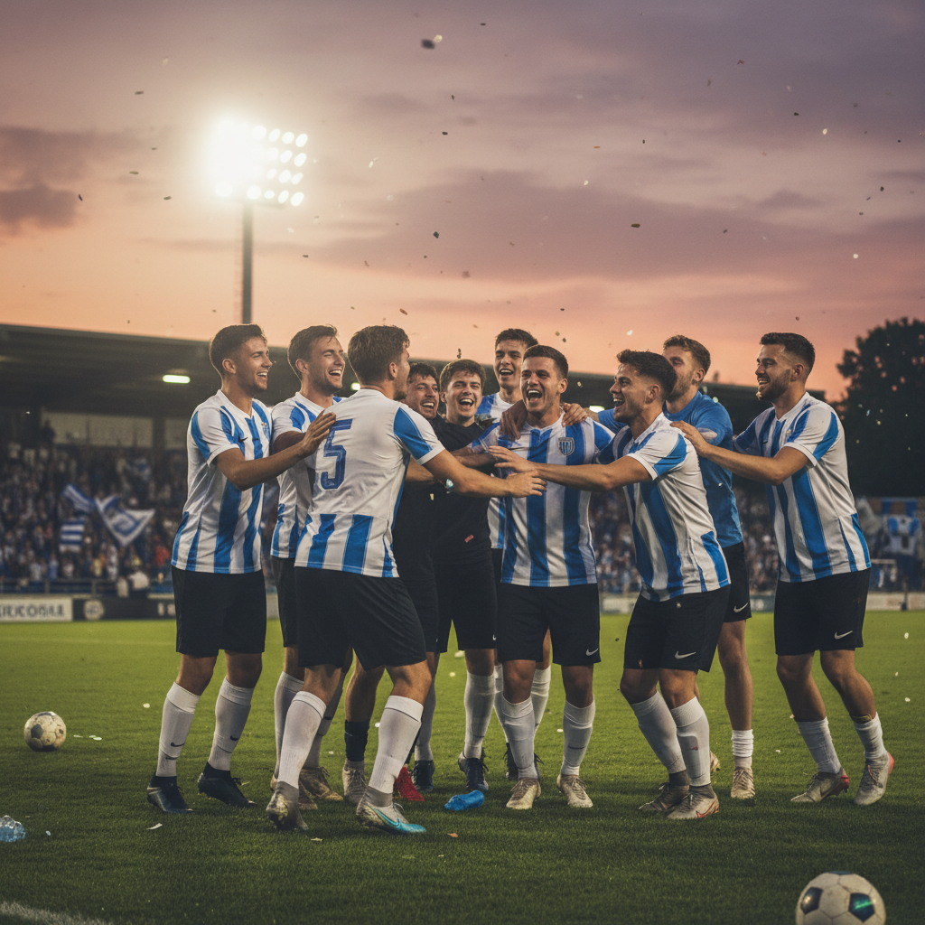 Celebración de gol