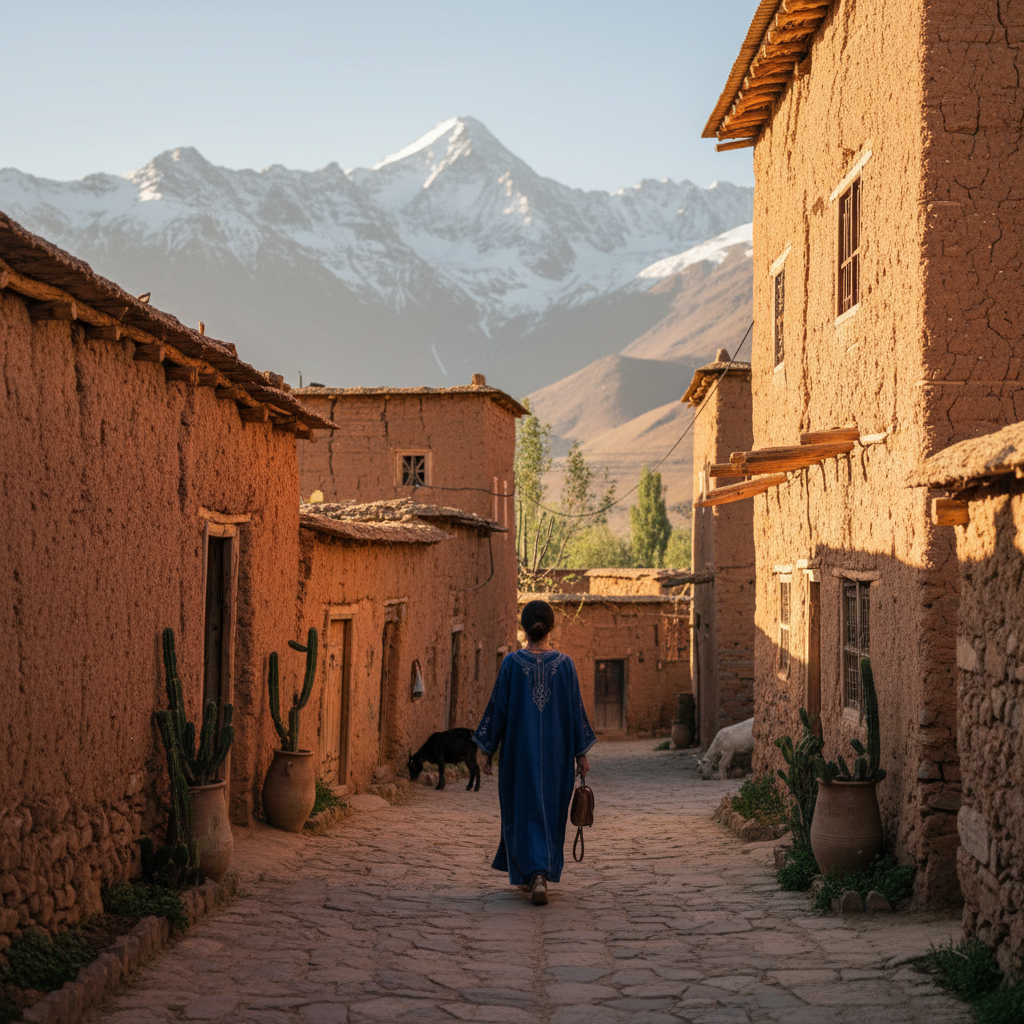 Private Imlil day trip in the High Atlas Mountains